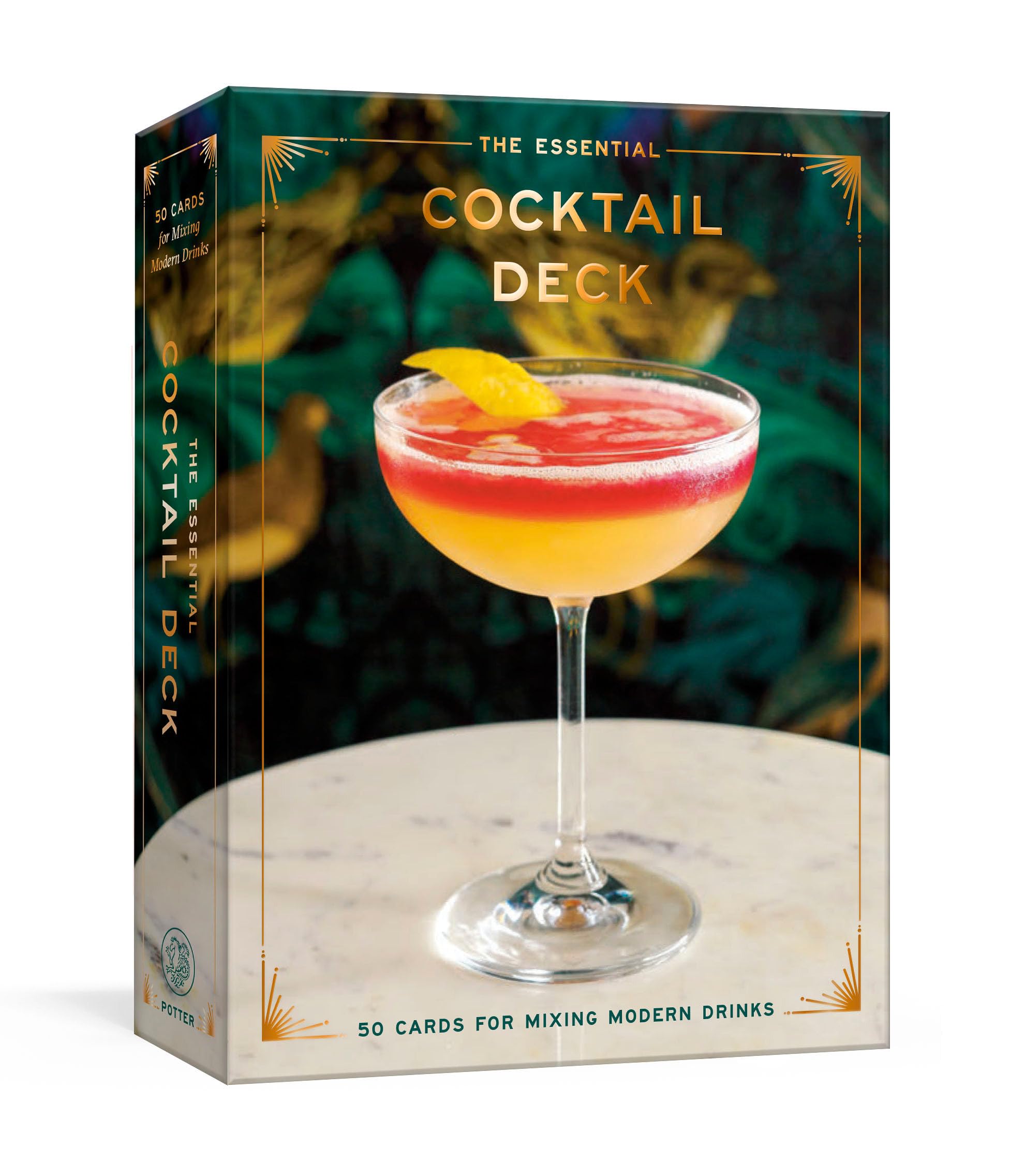 The Essential Cocktail Deck: 50 Cards For Mixing Modern Drinks,Used