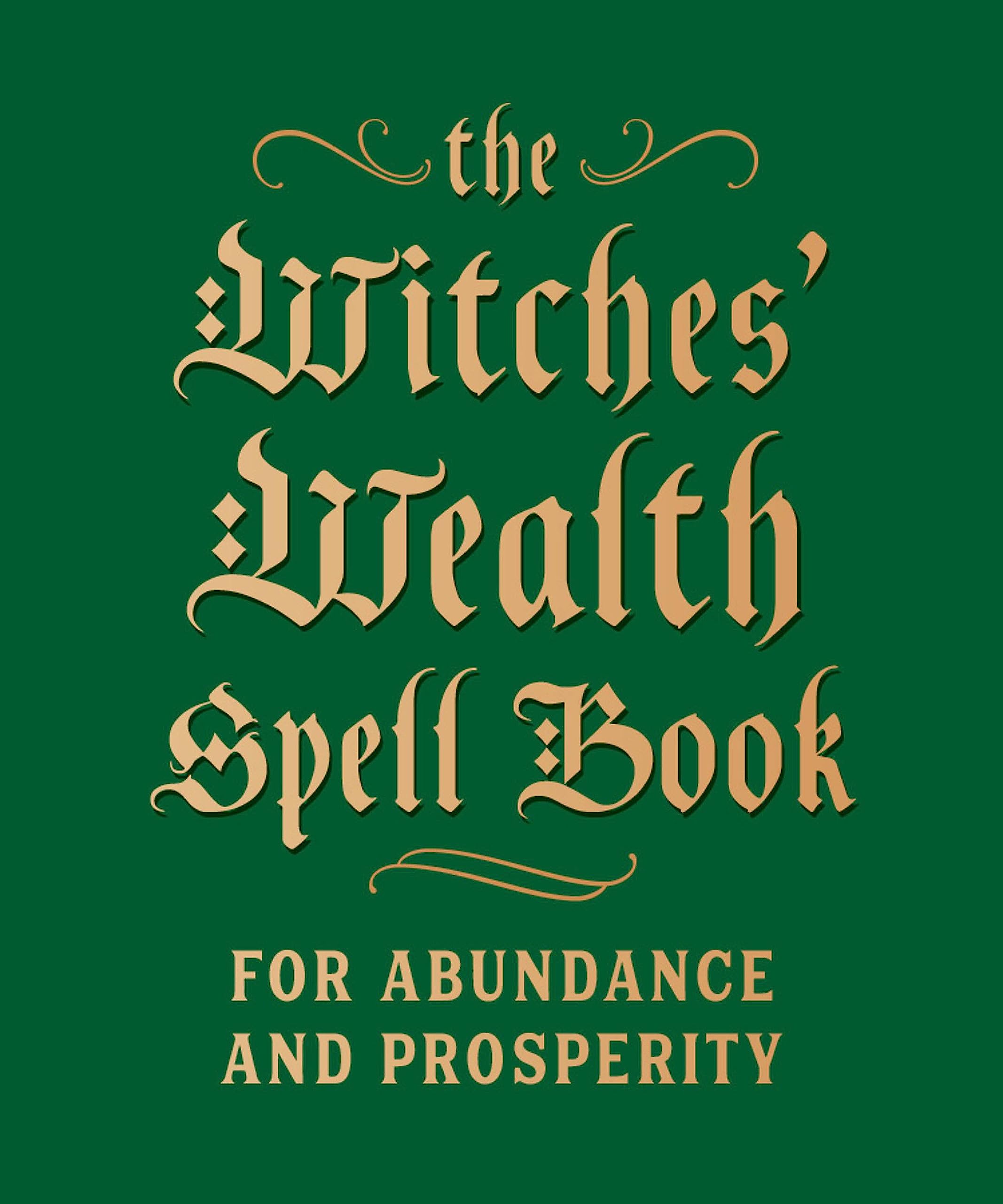 The Witches' Wealth Spell Book: For Abundance And Prosperity (Rp Minis)-used