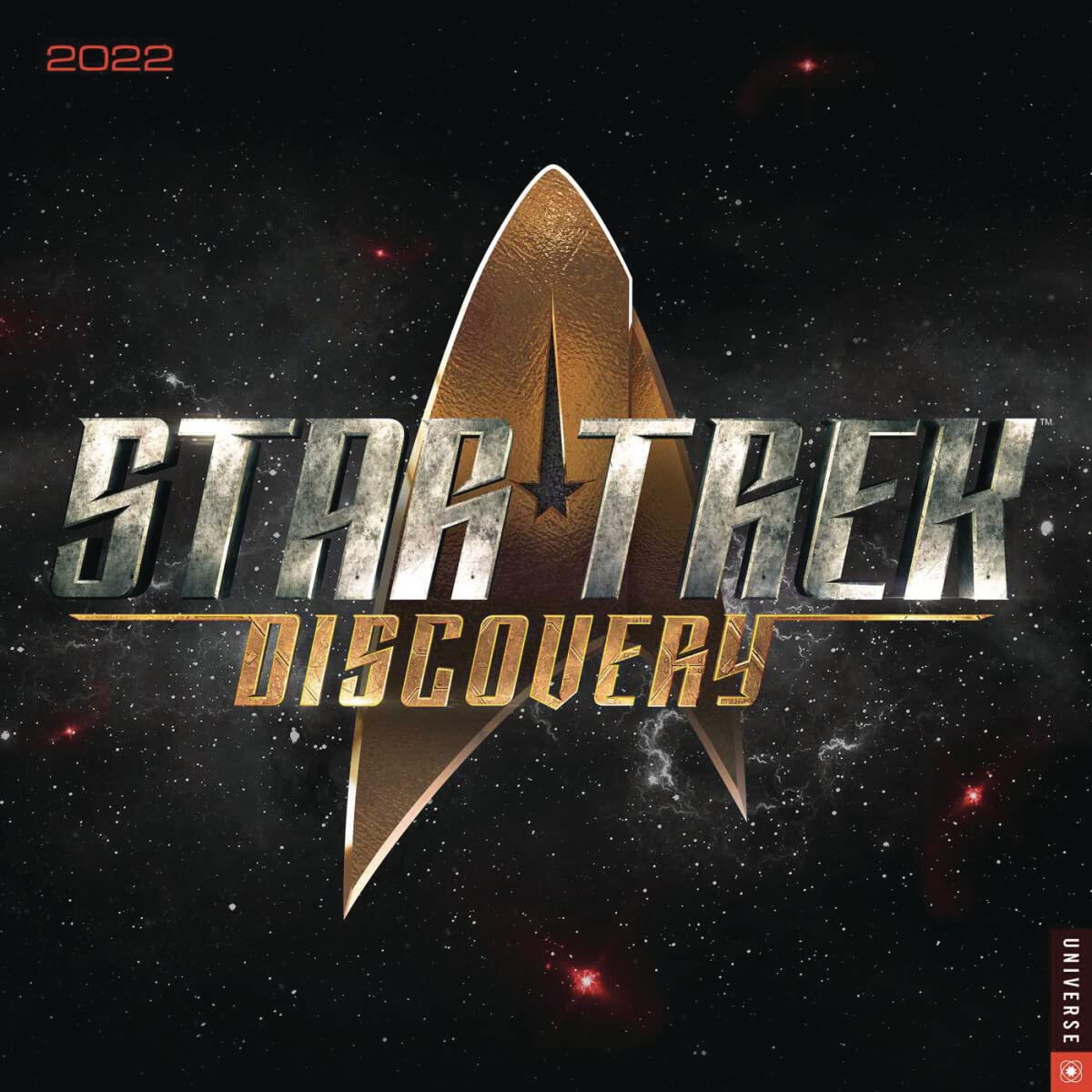 Star Trek: Discovery 2022 Wall Calendar,Used