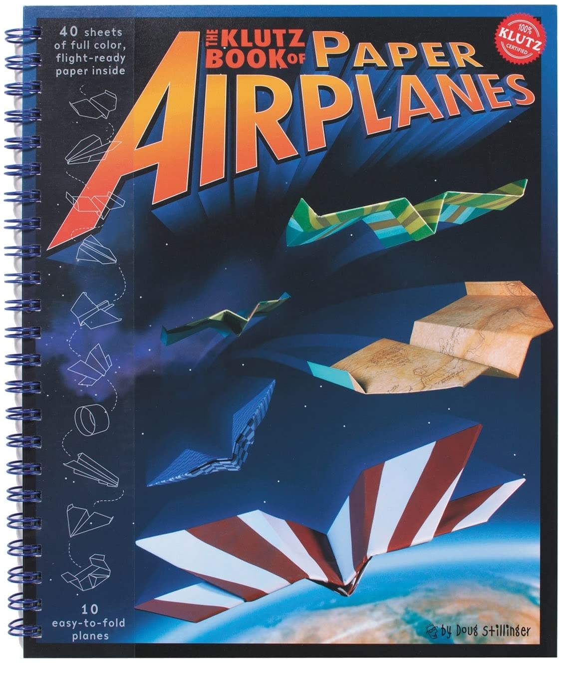 The Klutz Book of Paper Airplanes (Klutz Activity Kit),Used