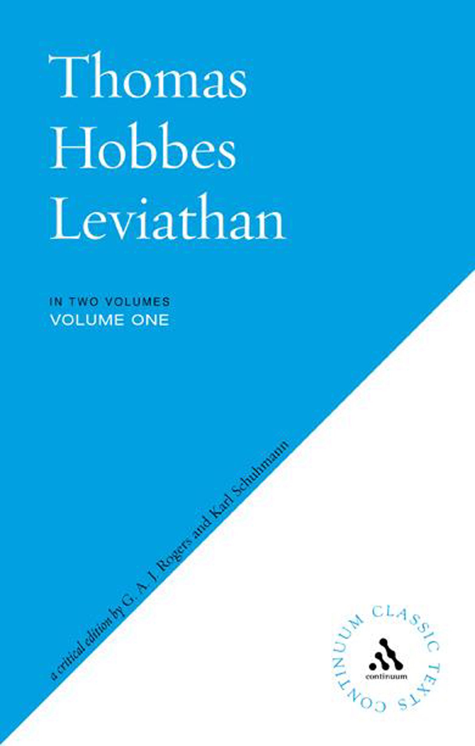Leviathan (Continuum Classic Texts),Used