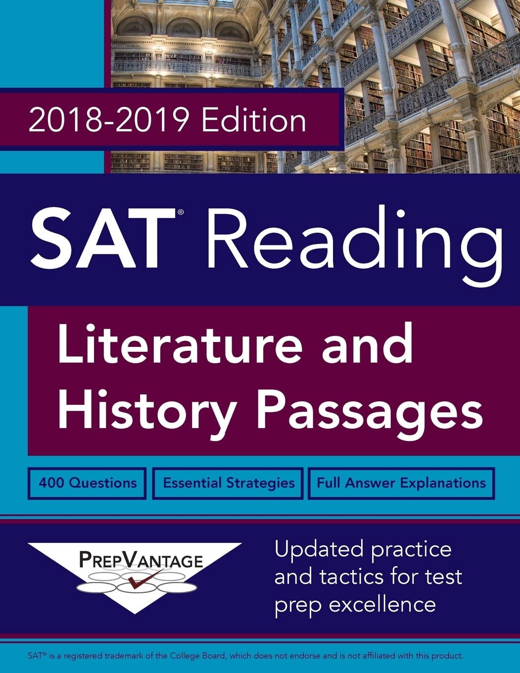Sat Reading: Literature And History, 20182019 Edition