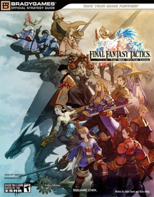 Final Fantasy Tactics: The War of the Lions Official Strategy Guide (BradyGames Official Strategy Guides),Used
