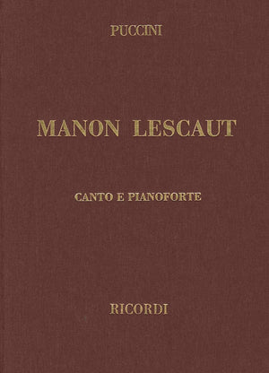 Manon Lescaut: Vocal Score,Used