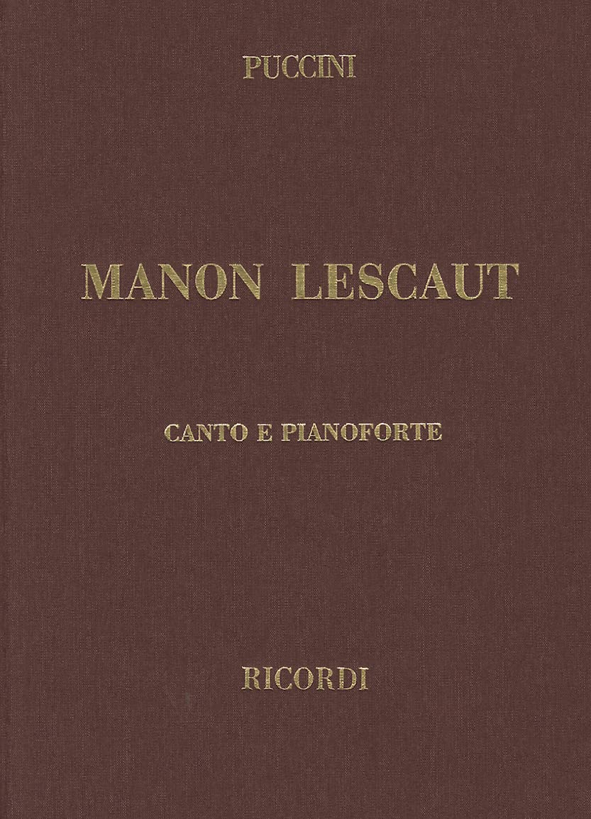 Manon Lescaut: Vocal Score,Used
