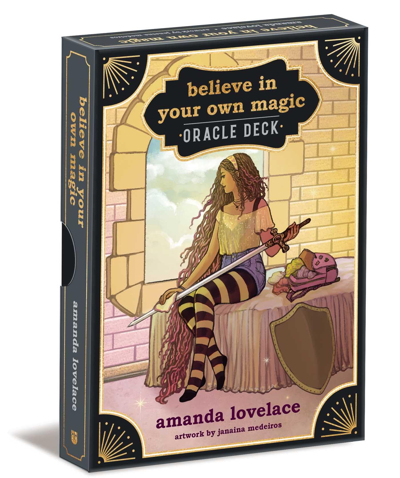 Believe in Your Own Magic: A 45Card Oracle Deck and Guidebook,Used