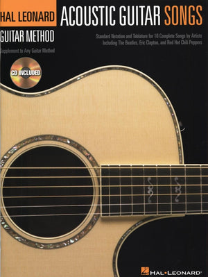 Acoustic Guitar Songs (Hal Leonard Guitar Method),Used