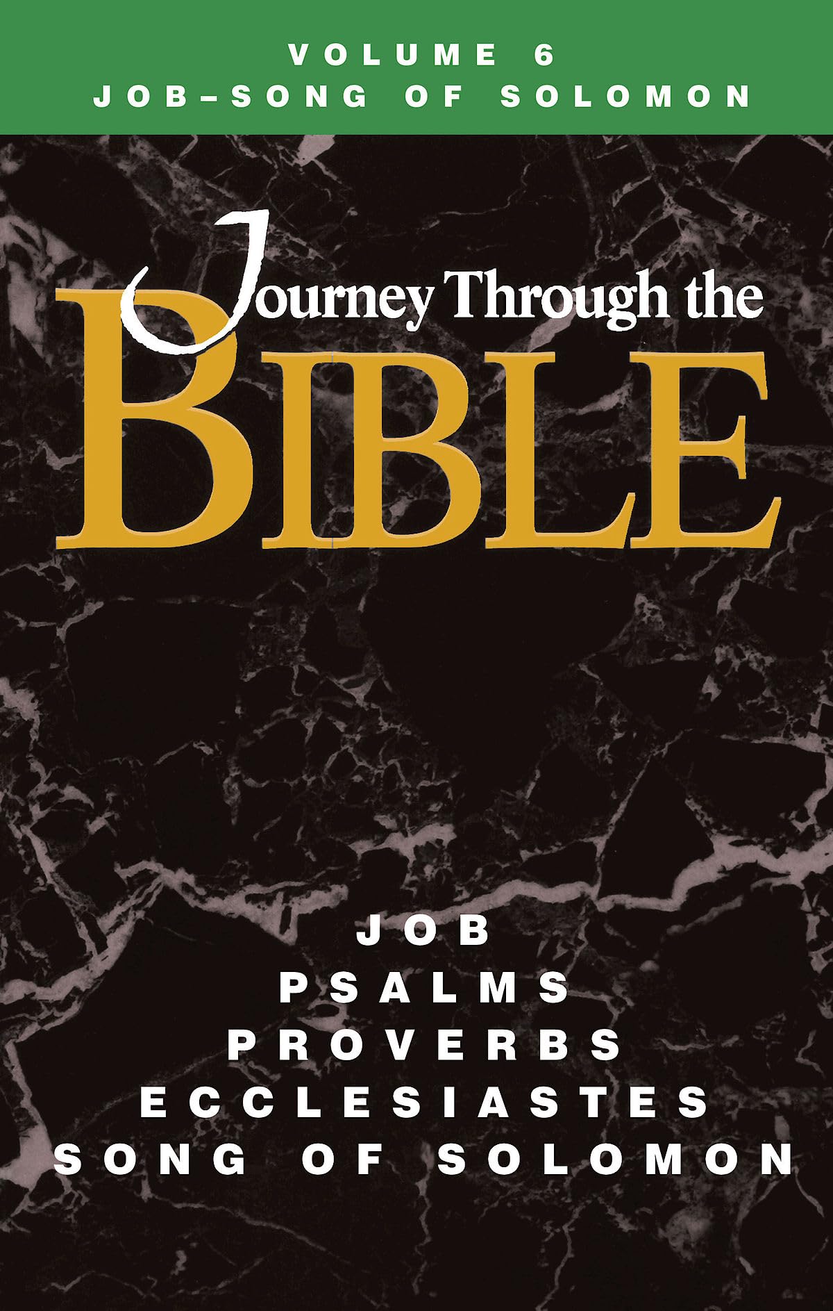 Jttb Student Vol 6 Job Song Of Solomon Revised (Journey Through The Bible),Used