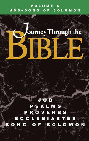 Jttb Student Vol 6 Job Song Of Solomon Revised (Journey Through The Bible),Used