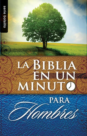 La Biblia en un minuto para hombres  Serie Favoritos (Serie Bolsillo) (Spanish Edition),Used