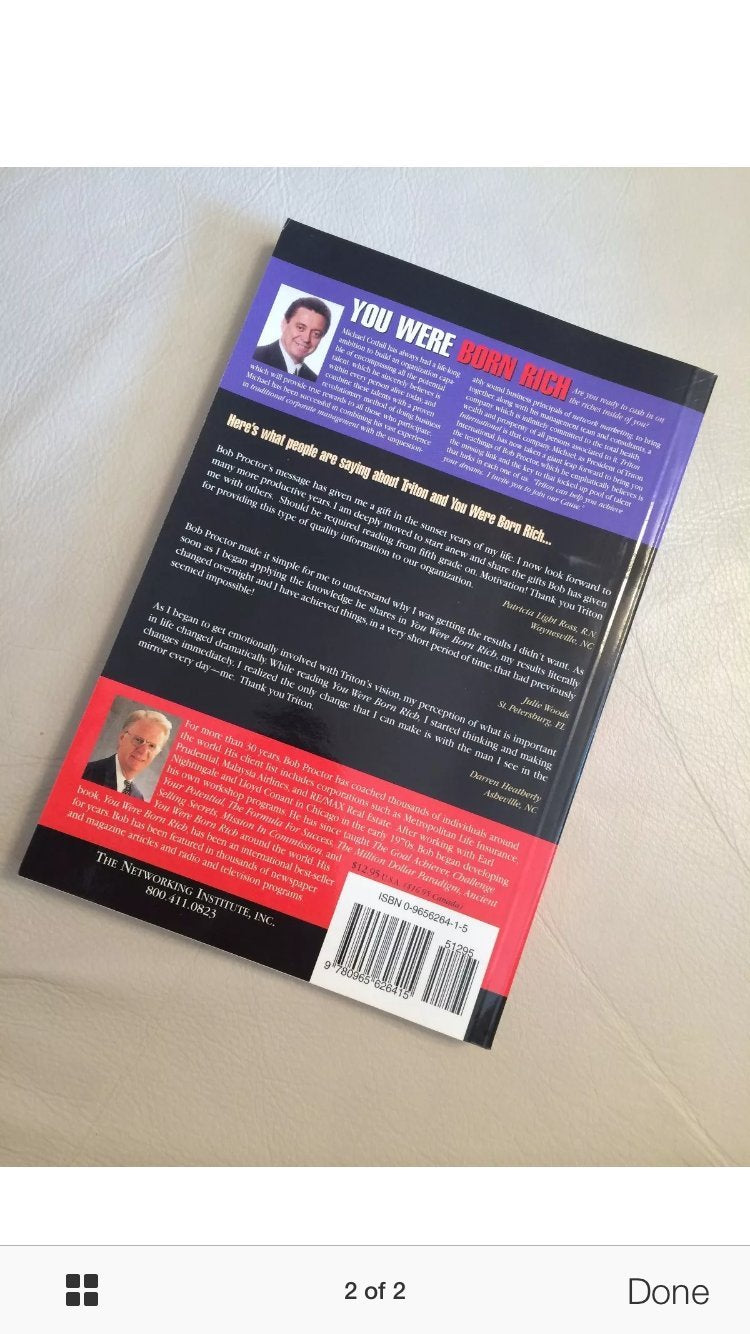 You Were Born Rich by LifeSuccess Productions - Transformative Personal Development Book for Wealth and Success