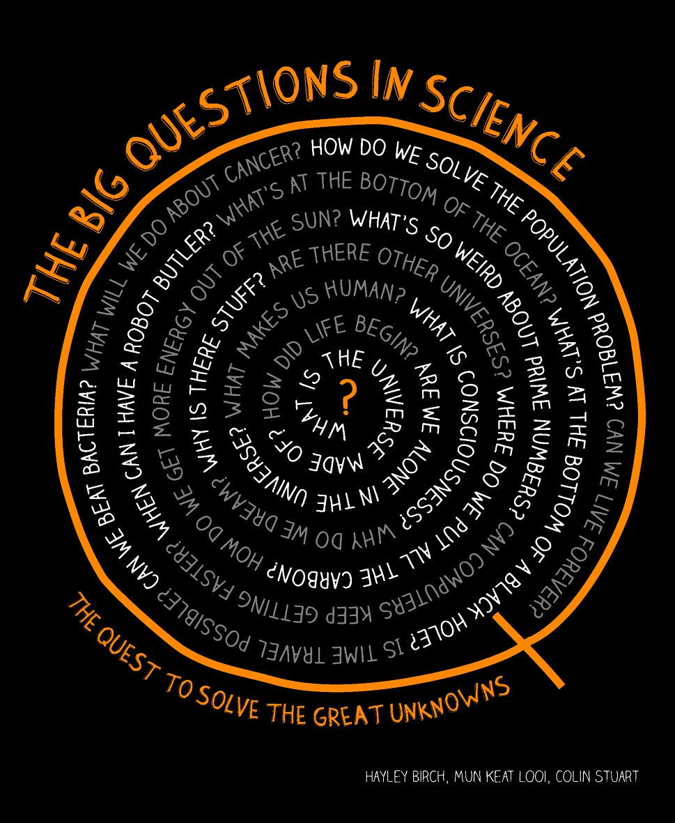 The Big Questions in Science: The Quest to Solve the Great Unknowns,Used