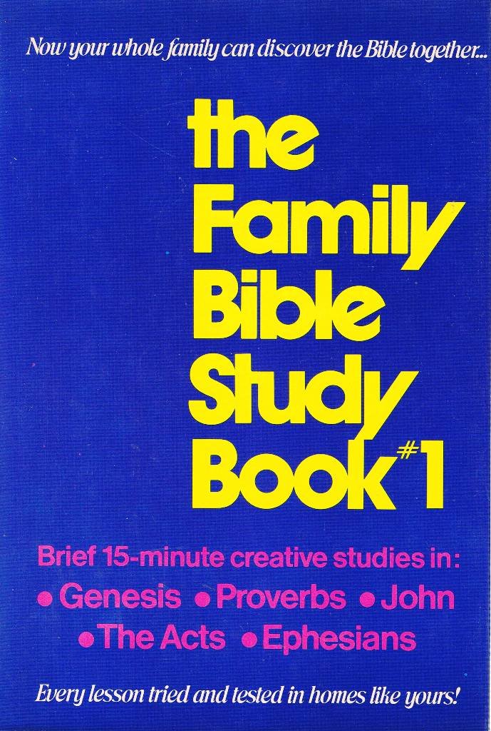 The Family Bible study book,Used