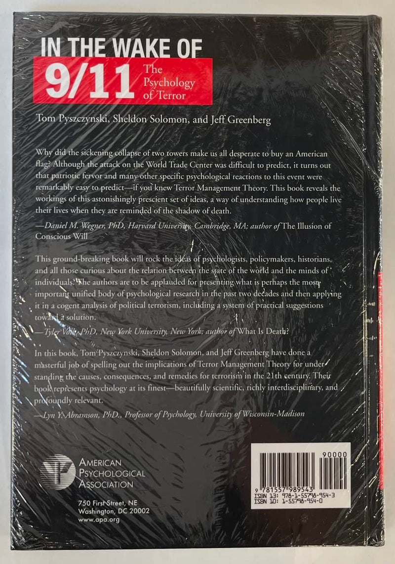 In the Wake of 9/11: The Psychology of Terror,New