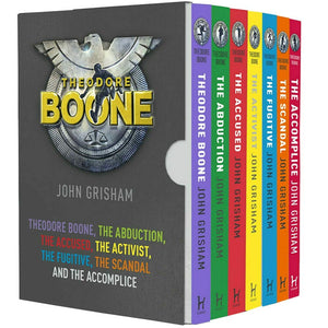 Theodore Boone Series Books 1  7 Collection Box Set by John Grisham (Theodore Boone, Accused, Activist, Fugitive, Abduction, Sc