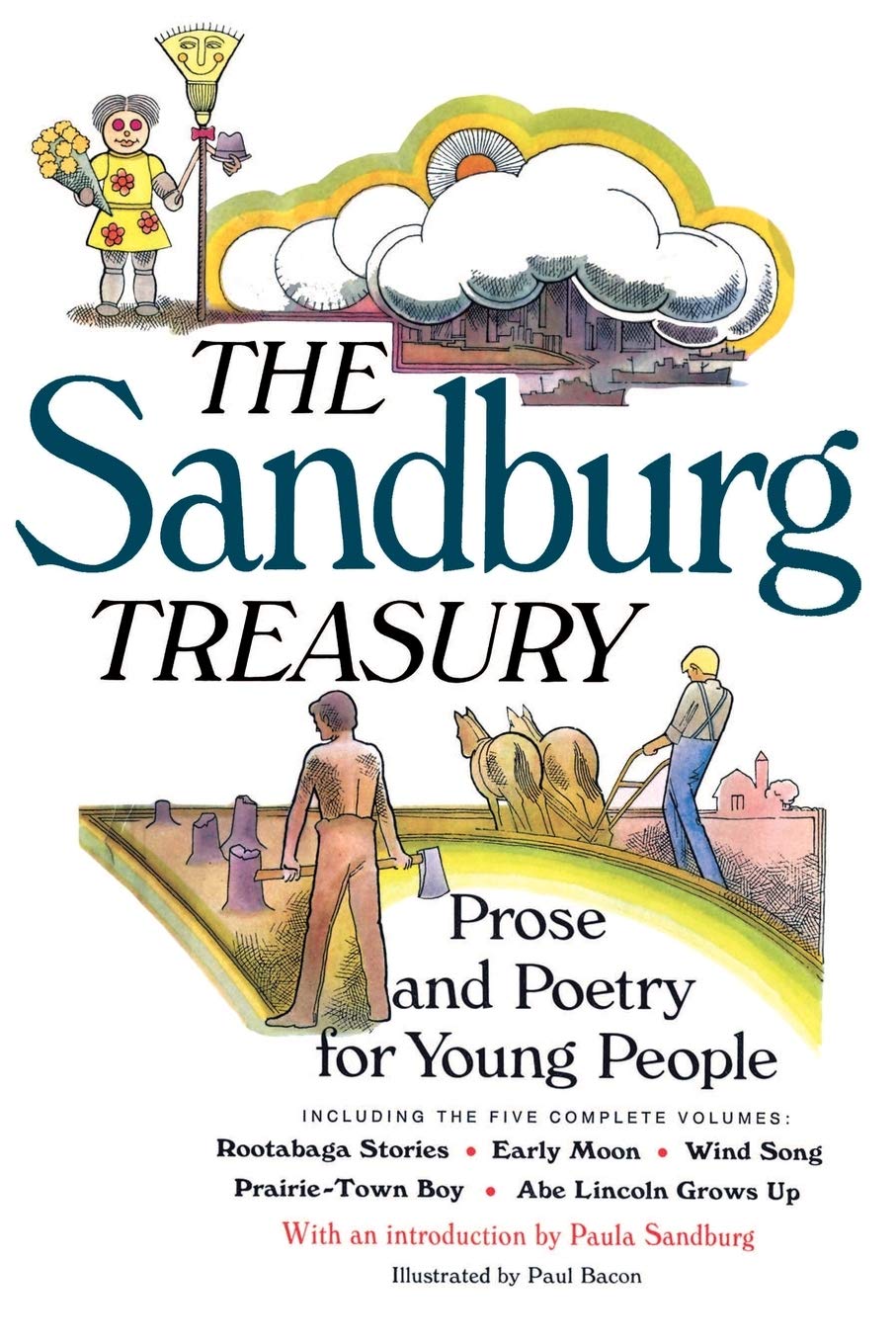 The Sandburg Treasury: Prose and Poetry for Young People,New