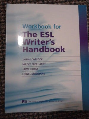 Workbook for The ESL Writer's Handbook (Pitt Series In English As A Second Language),Used