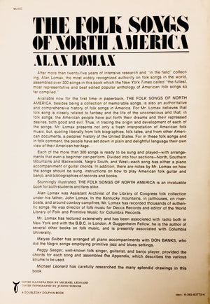 The Folk Songs Of North America: In The English Language,New