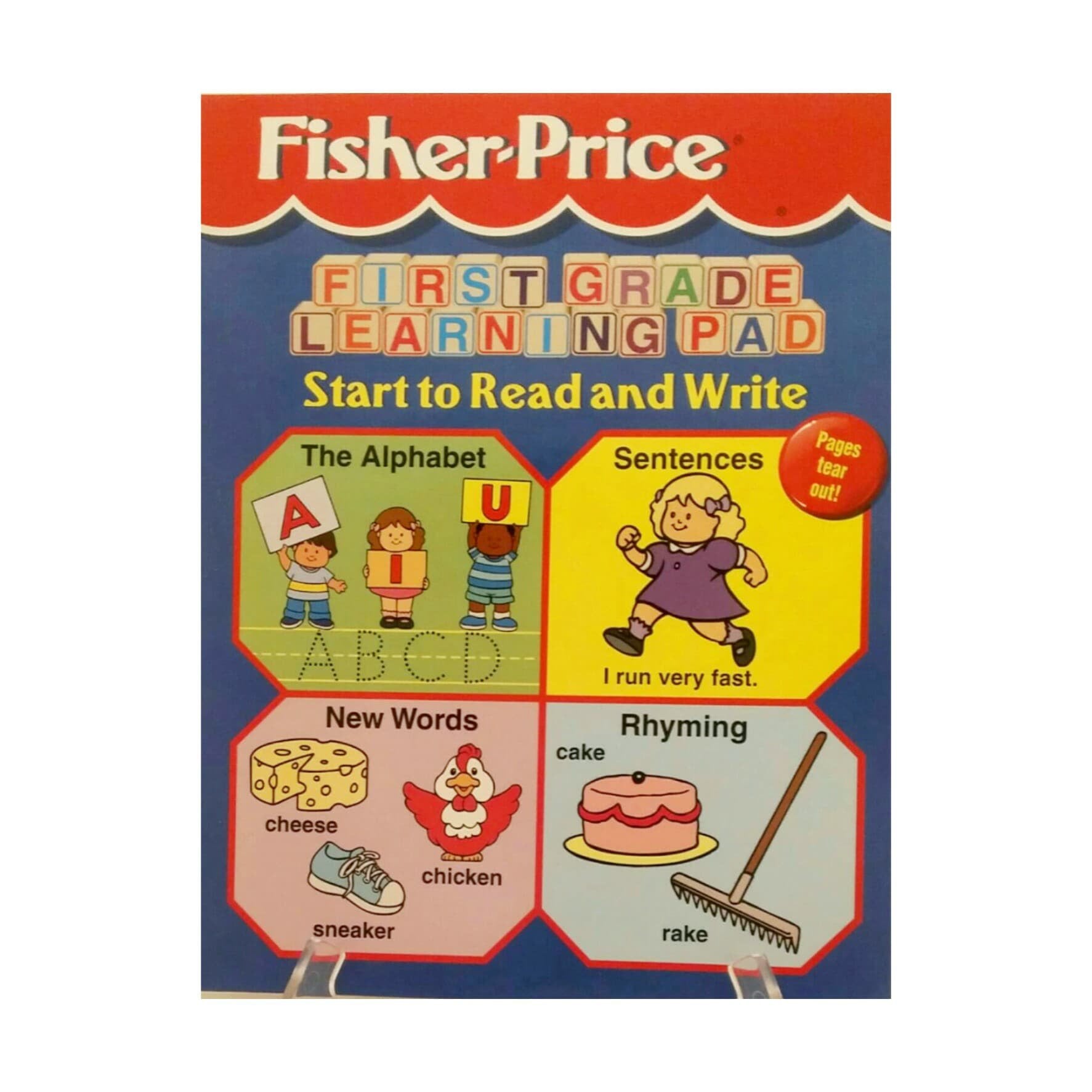 Fisher Price First Grade Learning Pad : Start to Read and Write,Used