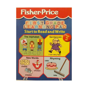 Fisher Price First Grade Learning Pad : Start to Read and Write,Used