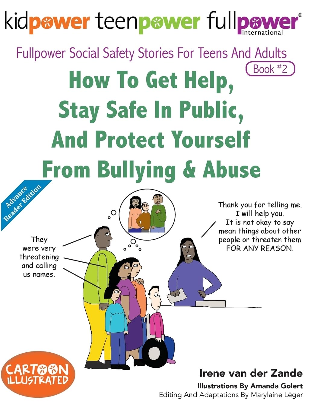 How To Get Help, Stay Safe In Public, And Protect Yourself From Bullying & Abuse (Fullpower Social Safety Stories For Teens And ,Used