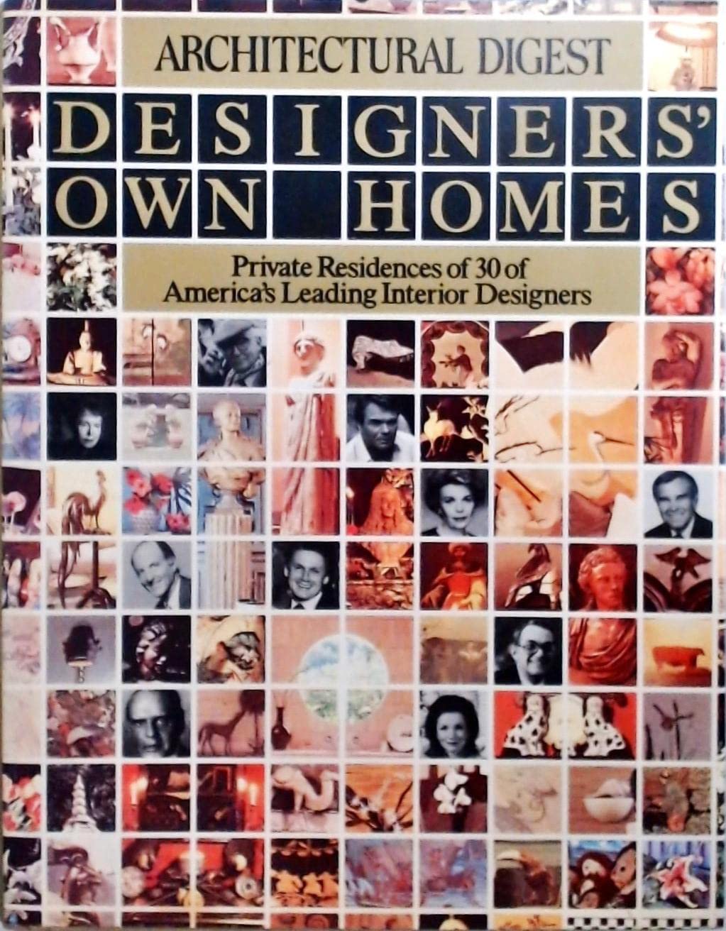 Designers' own homes: Architectural digest,Used