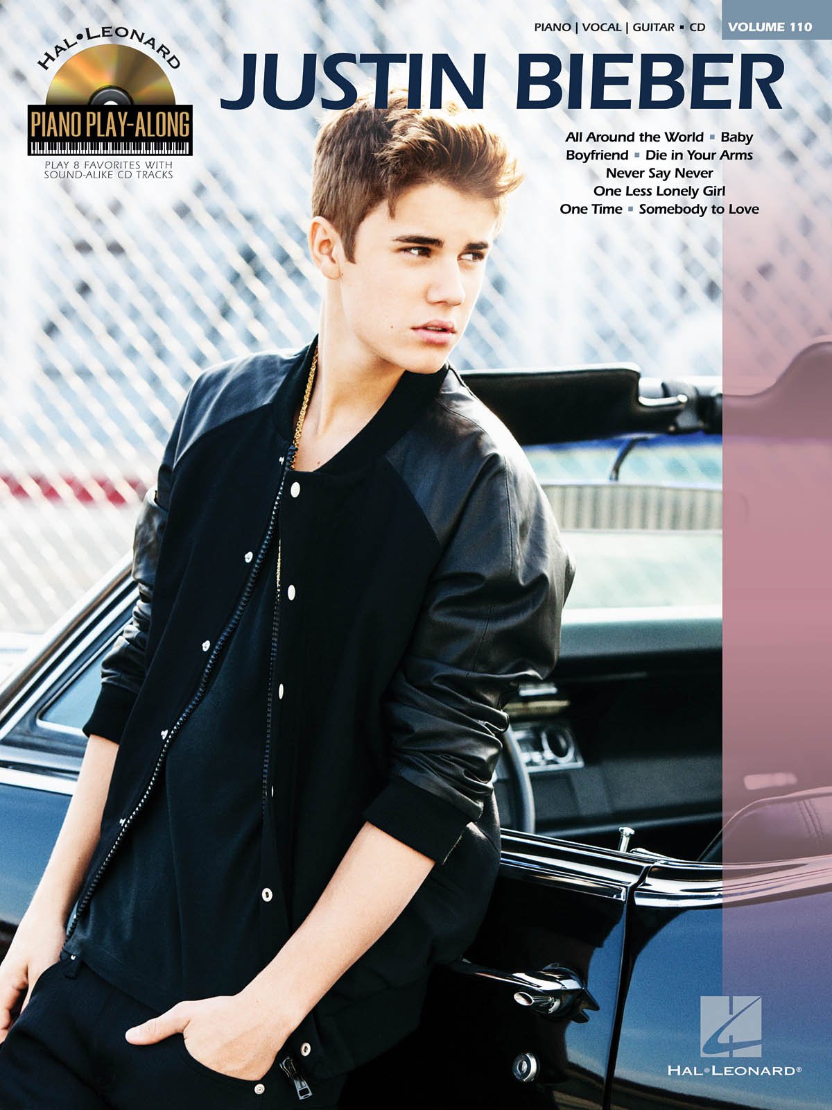 Justin Bieber: Piano Playalong Volume 110 (Hal Leonard Playalong, 110),Used