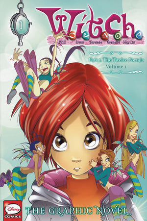 W.I.T.C.H. Part 1, Vol. 1: The Twelve Portals (W.I.T.C.H.: The Graphic Novel, 1) (Volume 1),Used
