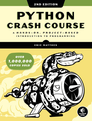 Python Crash Course, 2nd Edition: A HandsOn, ProjectBased Introduction to Programming,Used