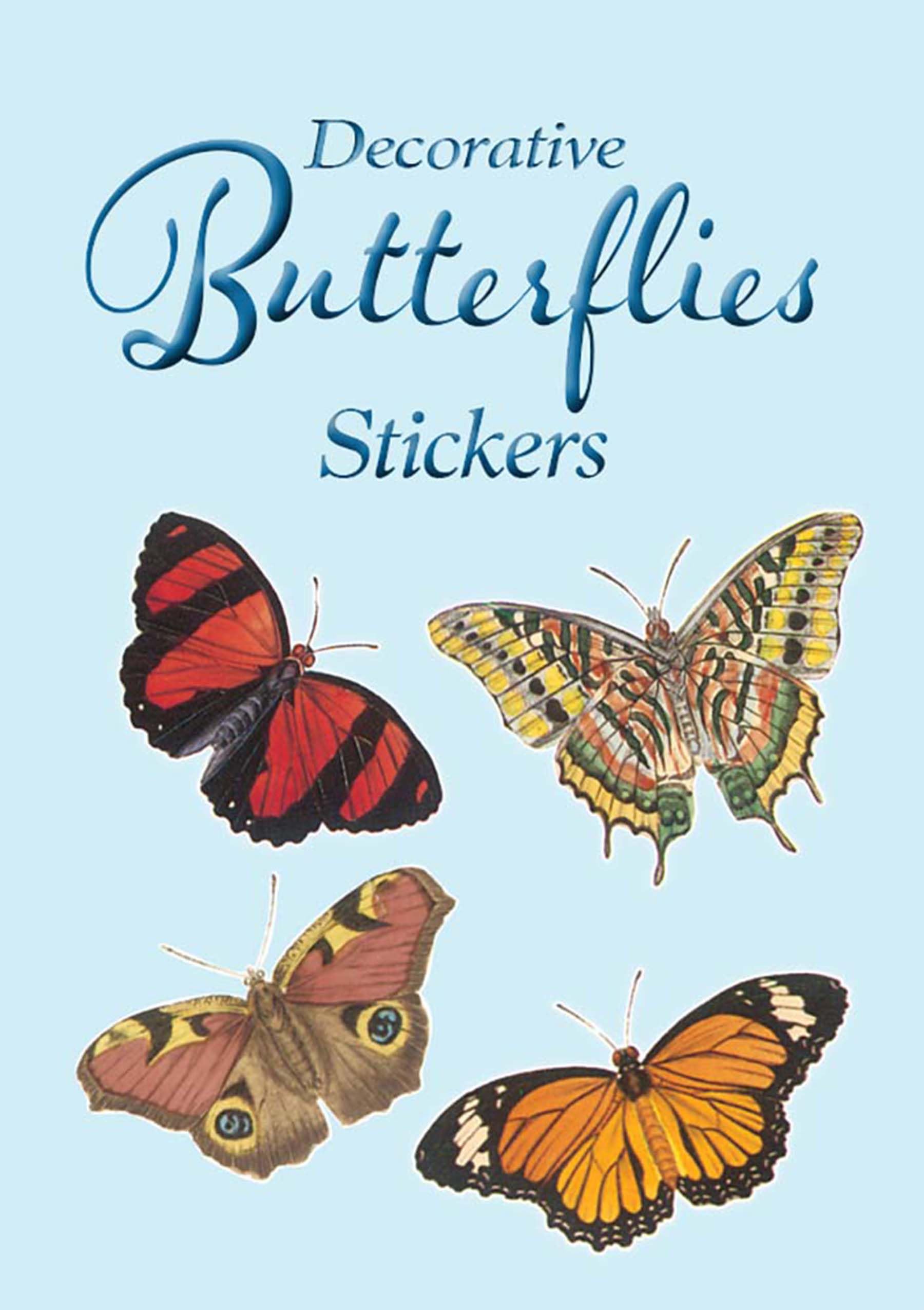 Decorative Butterflies Stickers (Dover Stickers),New