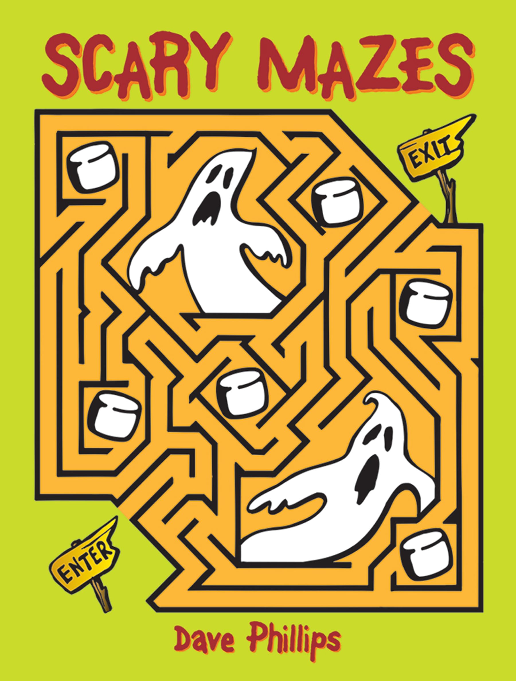 Scary Mazes (Dover Kids Activity Books: Fantasy),Used