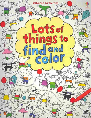 Lots of Things to Find and Color (Usborne Activities),Used