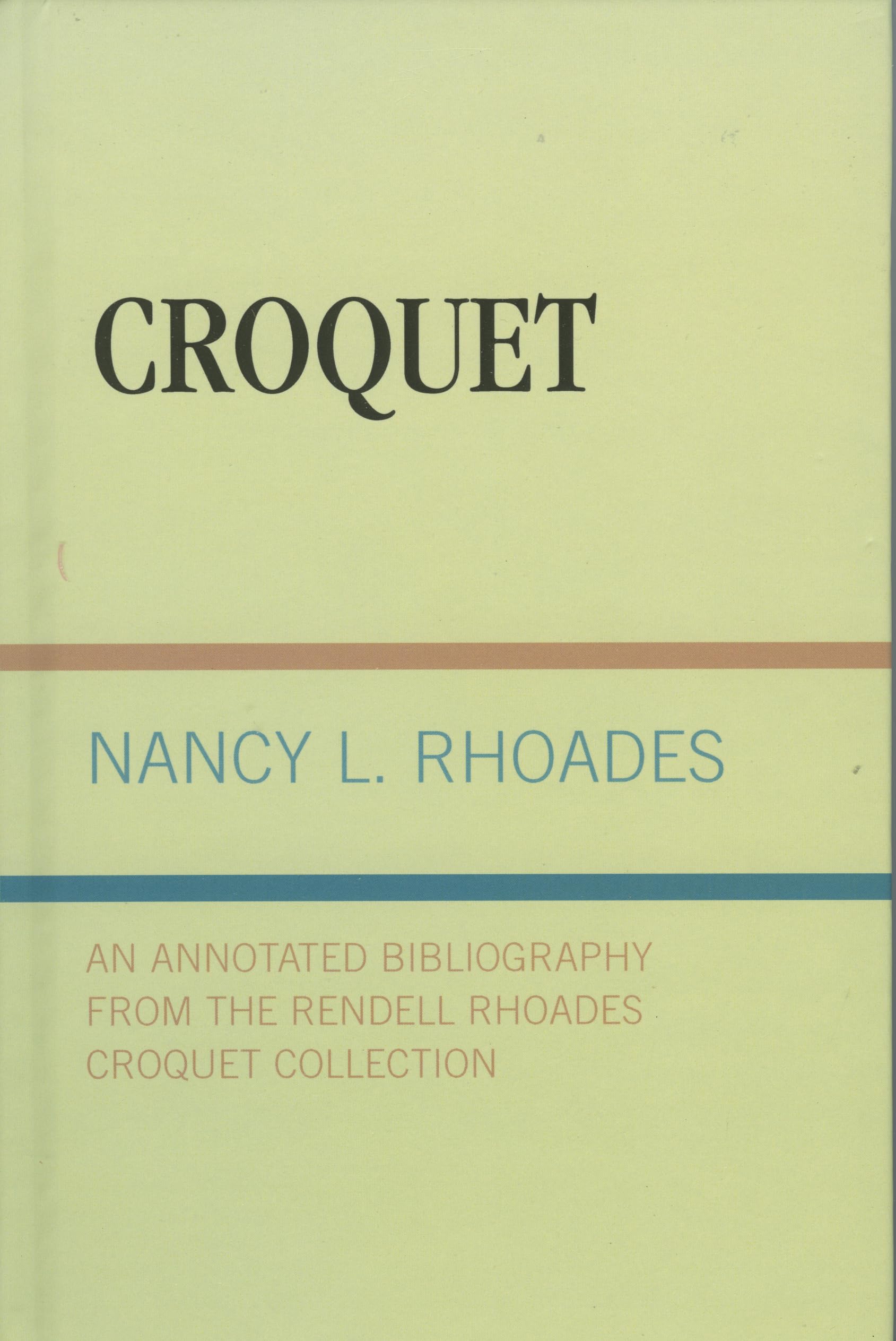 Croquet,New