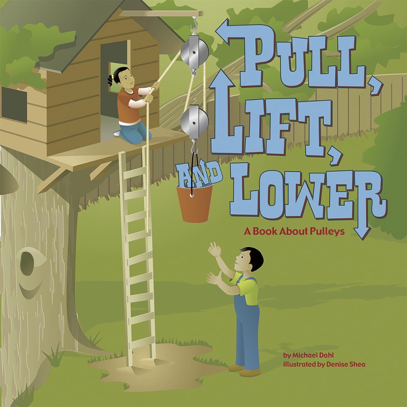 Pull, Lift, and Lower: A Book About Pulleys (Amazing Science: Simple Machines),Used