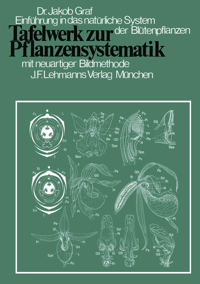 Tafelwerk zur Pflanzensystematik: Einfhrung in das natrliche System der Bltenpflanzen durch neuartige Bildmethode (German Editio,Used