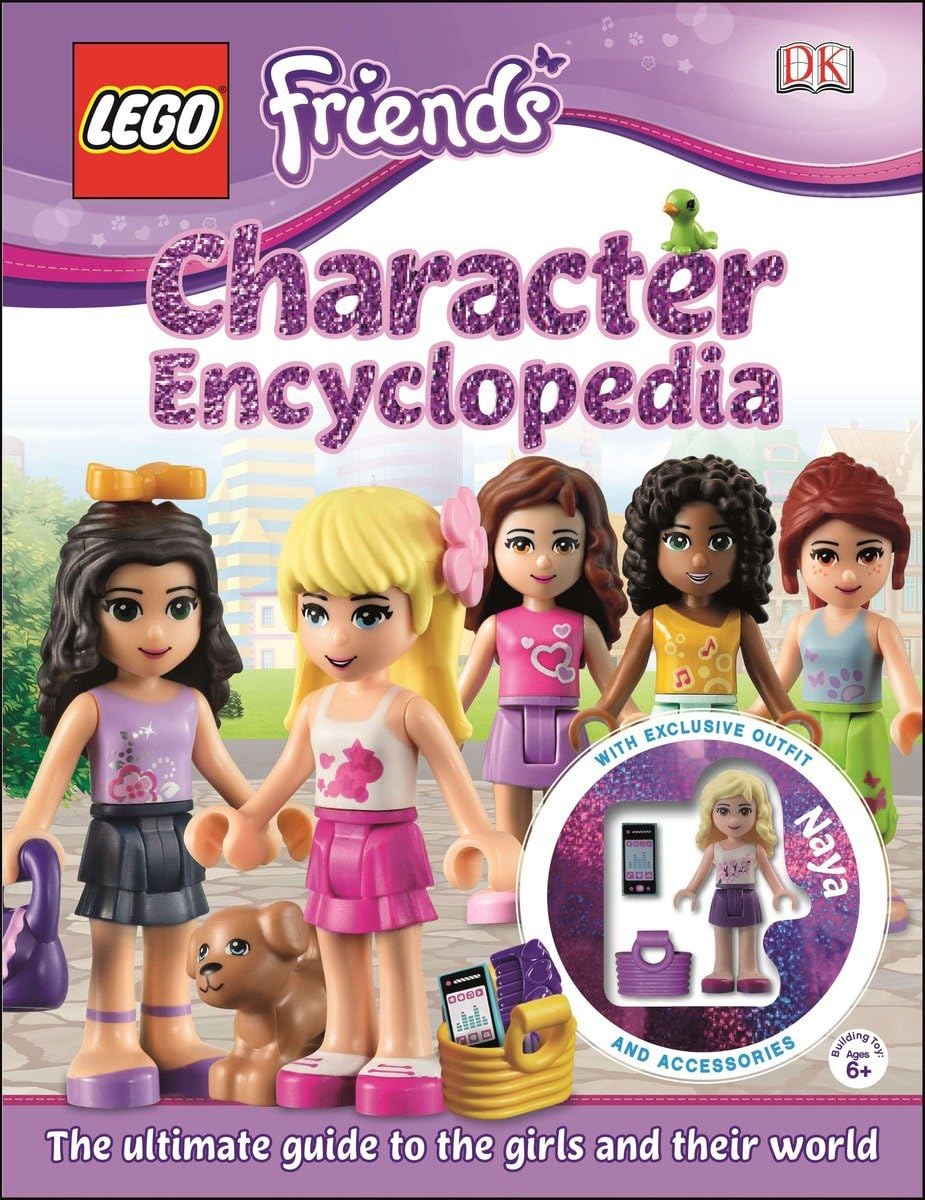 LEGO FRIENDS Character Encyclopedia: The Ultimate Guide to the Girls and Their World (Lego Friends),Used