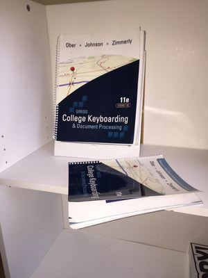 Gregg College Keyboarding & Document Processing: Lessons 160,Used