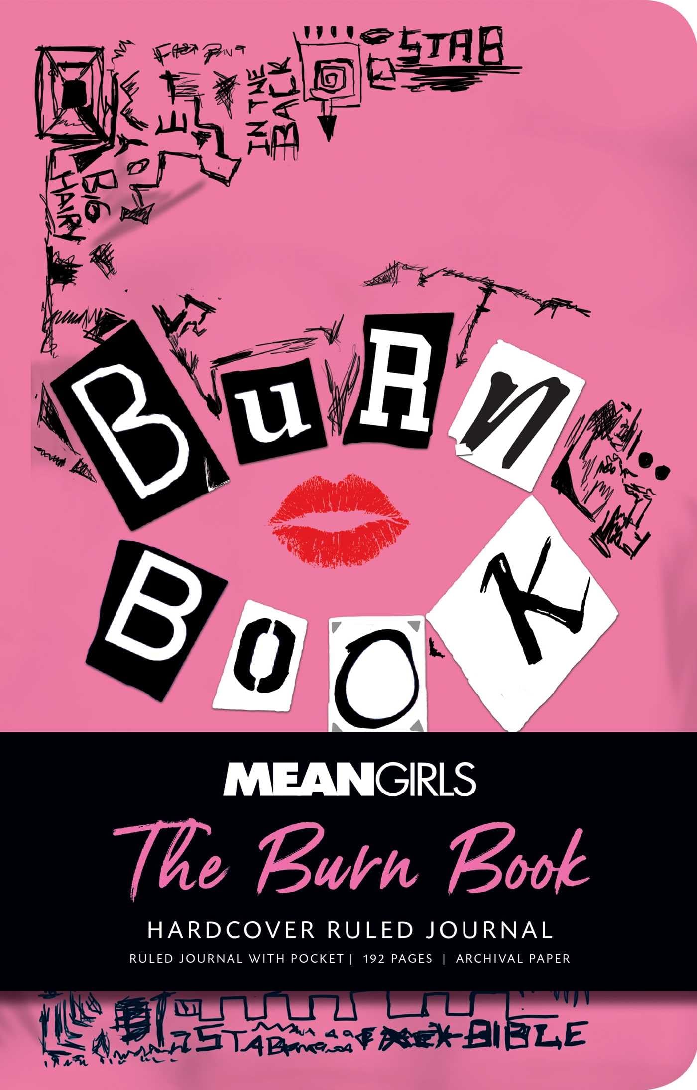 Mean Girls: The Burn Book Hardcover Ruled Journal,New
