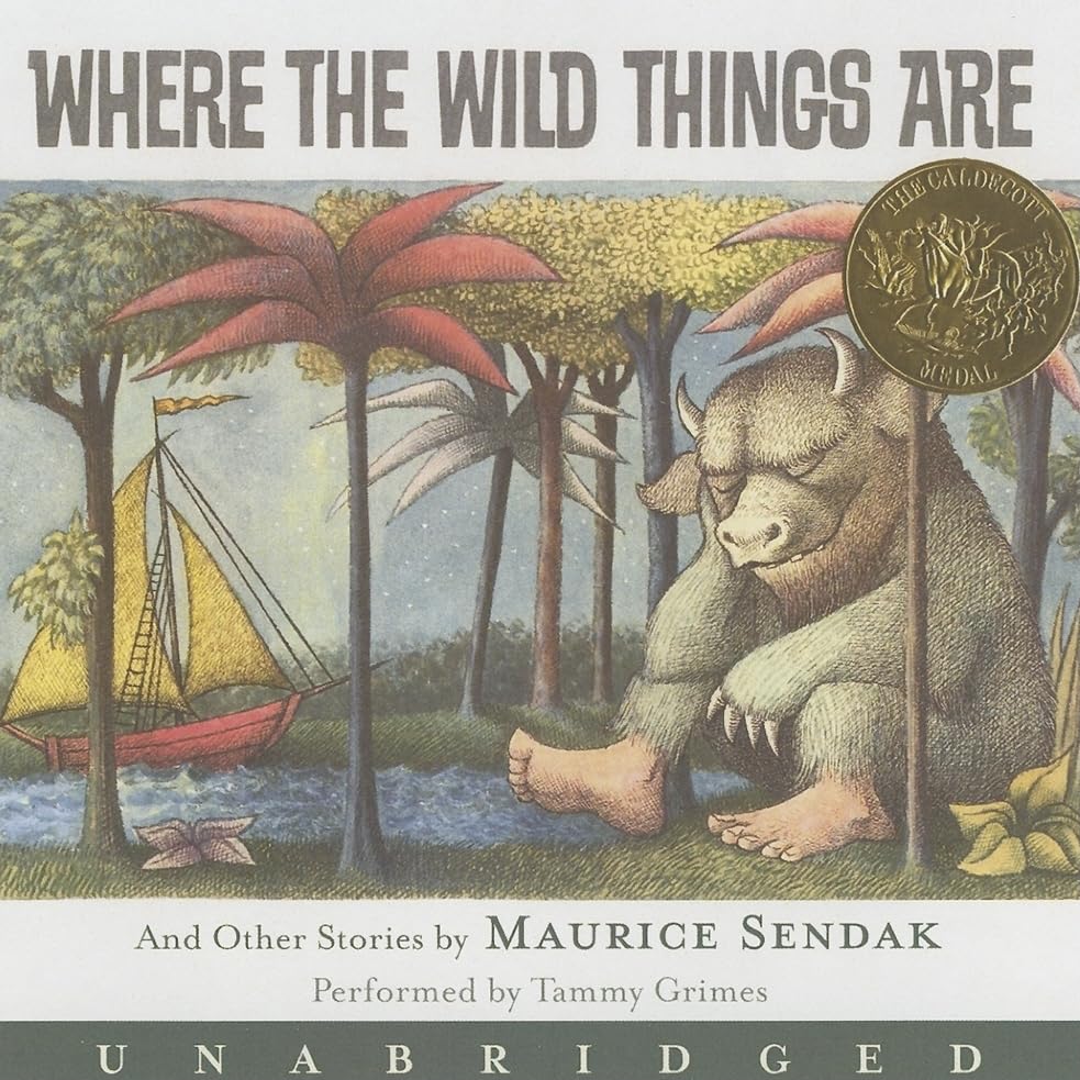 Where the Wild Things Are CD: In the Night Kitchen,Outside Over There, Nutshell Library,Sign on Rosie's Door, Very Far Away,New