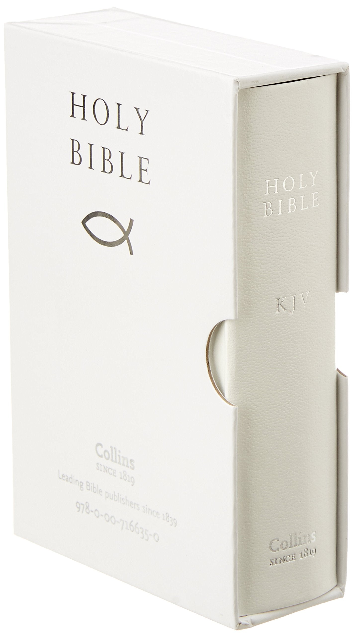 Holy Bible: King James Version (Kjv) White Pocket Gift Edition-new