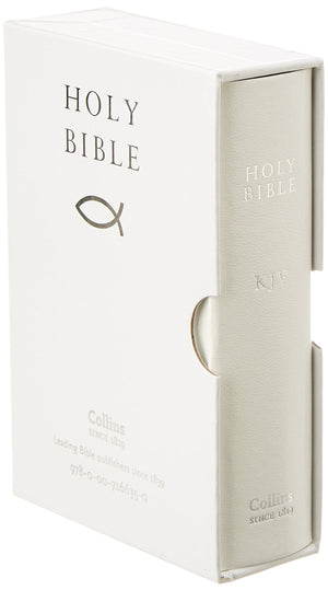 Holy Bible: King James Version (Kjv) White Pocket Gift Edition-new