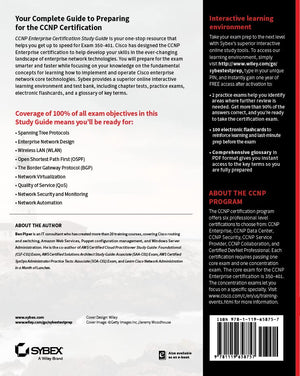 CCNP Enterprise Certification Study Guide: Implementing and Operating Cisco Enterprise Network Core Technologies: Exam 350401,Used