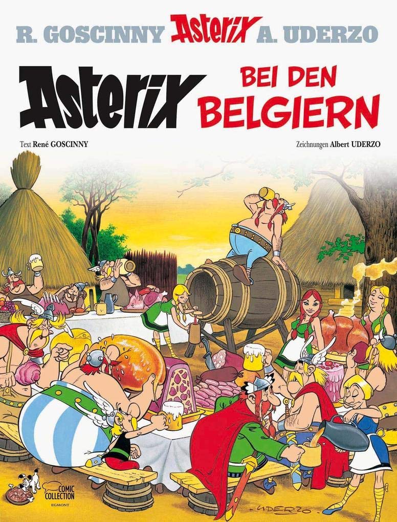 Asterix in German: Asterix bei den Belgiern,Used