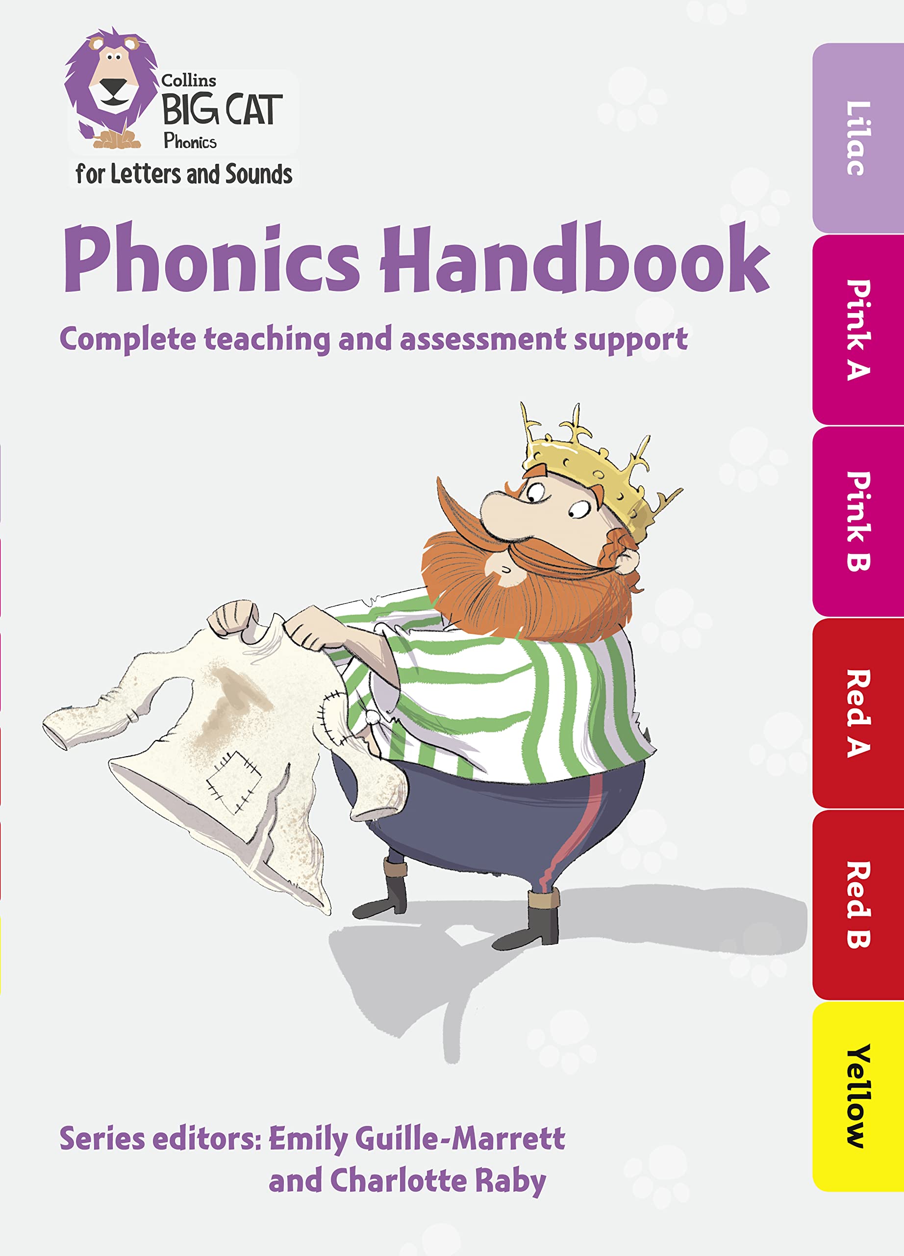 Collins Big Cat Phonics for Letters and Sounds  Phonics Handbook Lilac to Red: Full Support For Teaching Letters and Sounds,Used