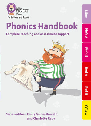 Collins Big Cat Phonics for Letters and Sounds  Phonics Handbook Lilac to Red: Full Support For Teaching Letters and Sounds,Used