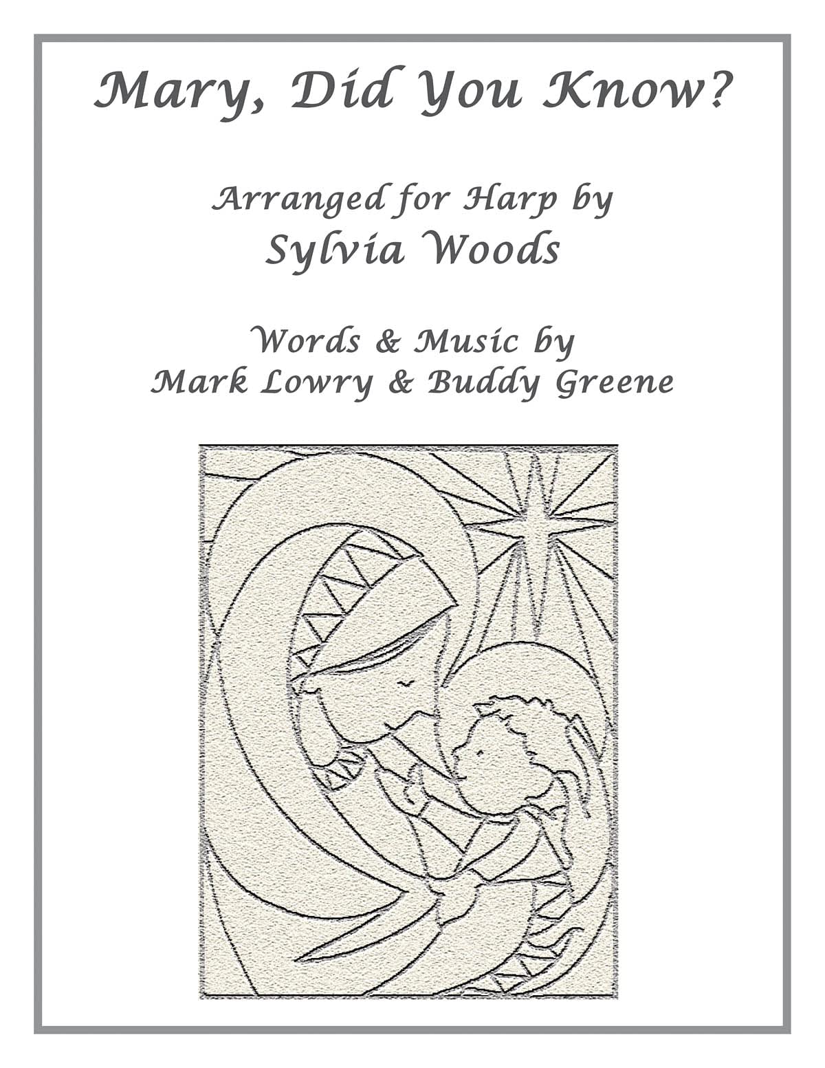 Mary, Did You Know?: Arranged for Harp,Used