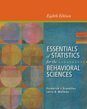 Cengage Advantage Books: Essentials of Statistics for the Behavioral Sciences, Looseleaf Version,Used