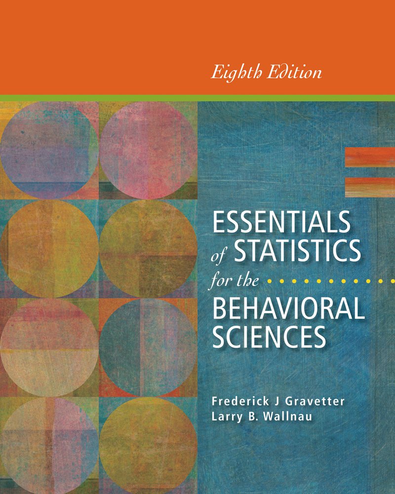 Cengage Advantage Books: Essentials of Statistics for the Behavioral Sciences, Looseleaf Version,Used