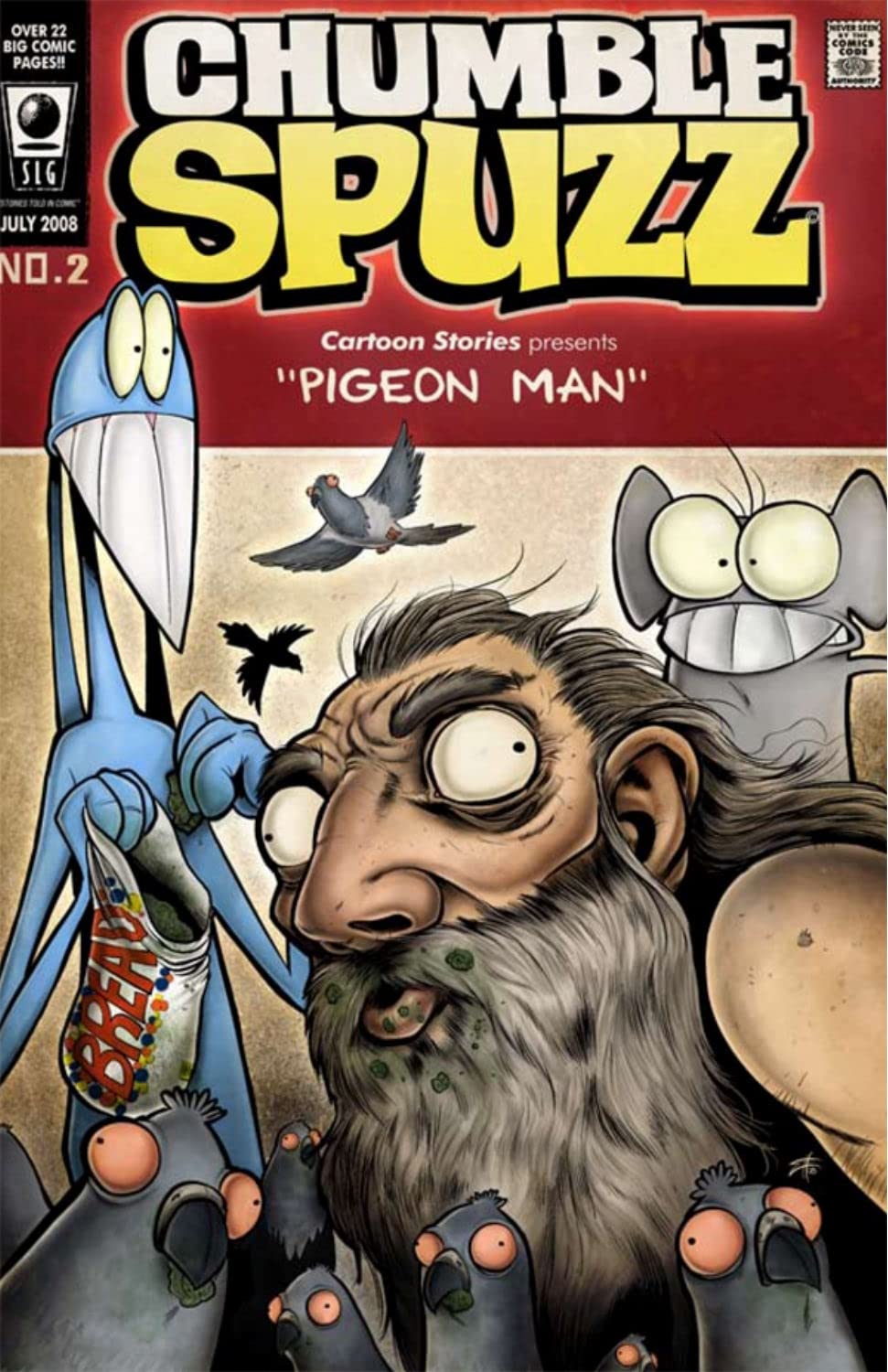 Chumble Spuzz Volume 2: Pigeon Man and Death Sings the Blues,Used