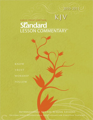 NIV Standard Lesson Commentary Large Print 20102011,Used